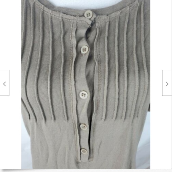 NWT Linq Dress Shirt Sz L Midi Green Stretch Modal - Picture 2 of 8